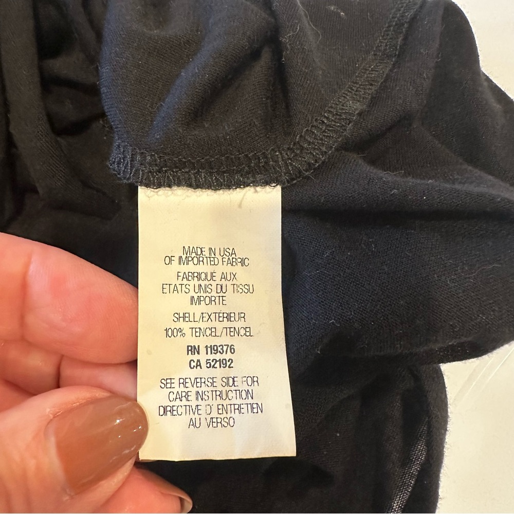 HELMUT LANG Black Accent Top - Picture 7 of 8